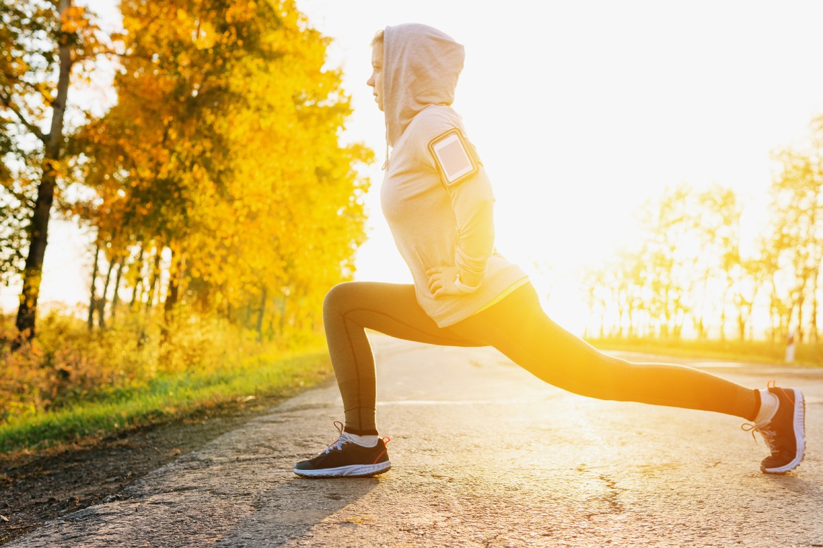 woman doing exercise workout for weight loss